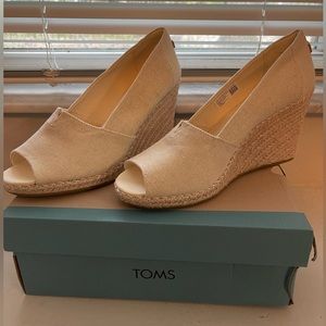 TOMS Michelle Wedge Heel - Size 10